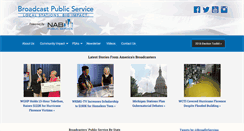 Desktop Screenshot of broadcastpublicservice.org